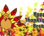 Thanksgiving Break! No School 23rd through 27th!